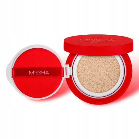 Missha Magic Cushion Velvet – podkład do twarzy Light Beige nr. 21